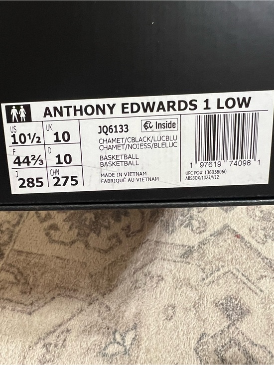 Adidas AE Anthony Edward’s 1 Low \